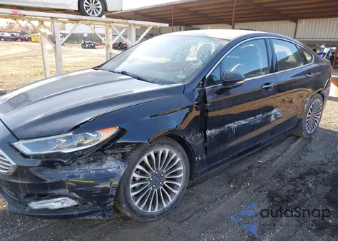2017 Ford Fusion Titanium из США, поврежденный, VIN 3FA6P0K9XHR149826